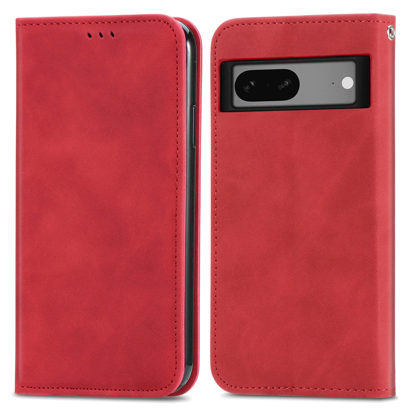 For Google Pixel 7a Magnetic Absorption Retro PU Leather Anti-drop Phone Cover with Card Slots Skin-touch Feeling Flip Phone Case Stand For Google Pixel 7a Magnetic Absorption Retro PU Leather Anti-drop Phone Cover with Card Slots Skin-touch Feeling Flip Phone Case Stand